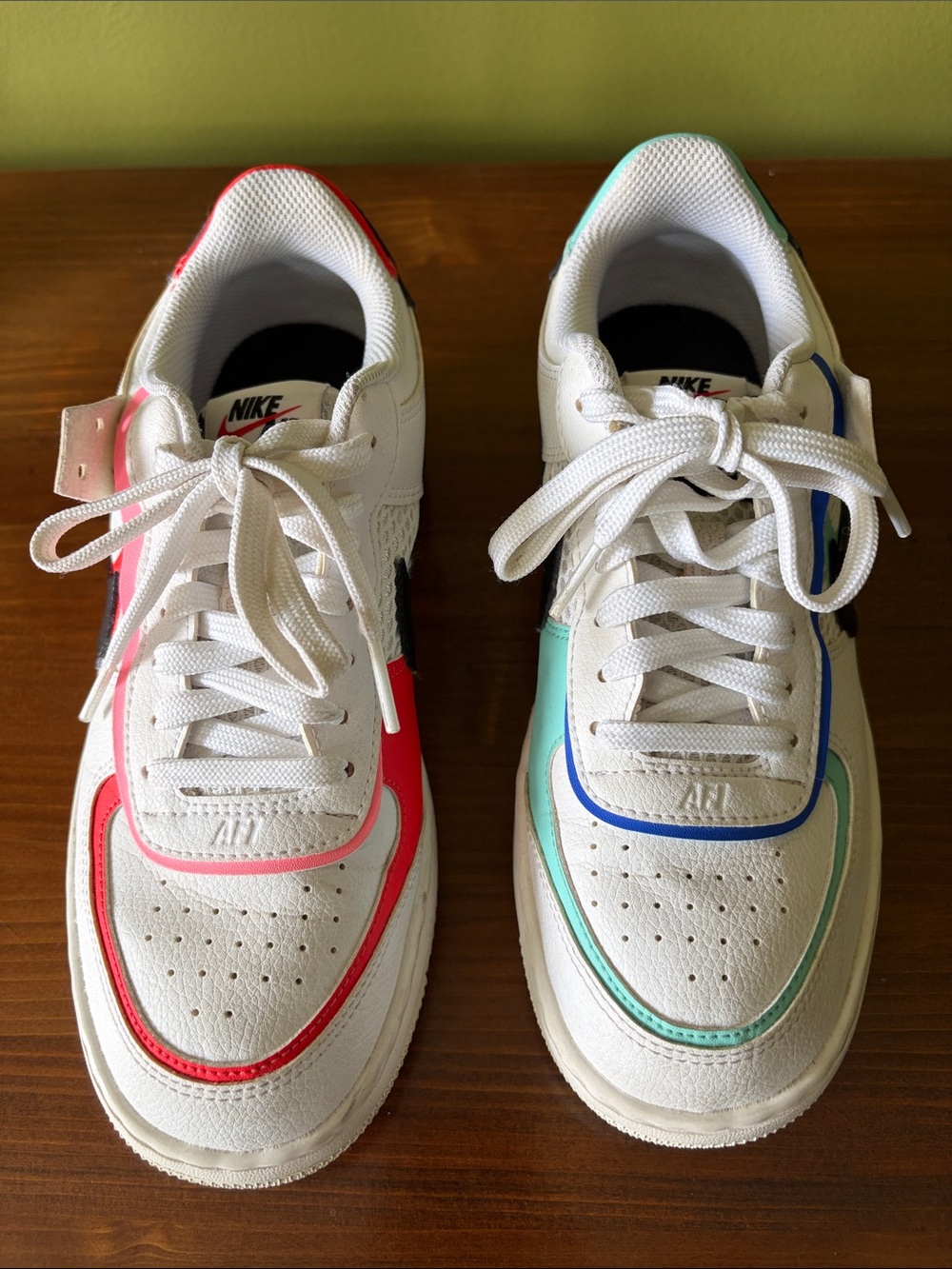 Ladies Nike Air Force 1 Tennis Shoes